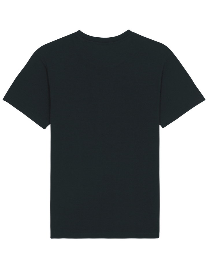 3 paketi - Moška osnovna majica s kratkimi rokavi Essential | Črna
