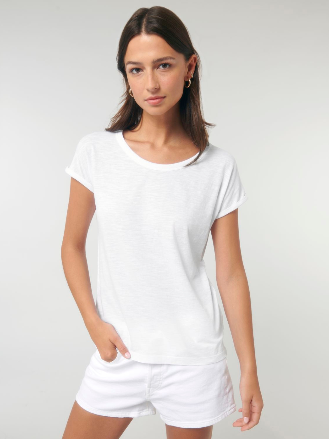 Damen T-Shirt Relax | Weiß