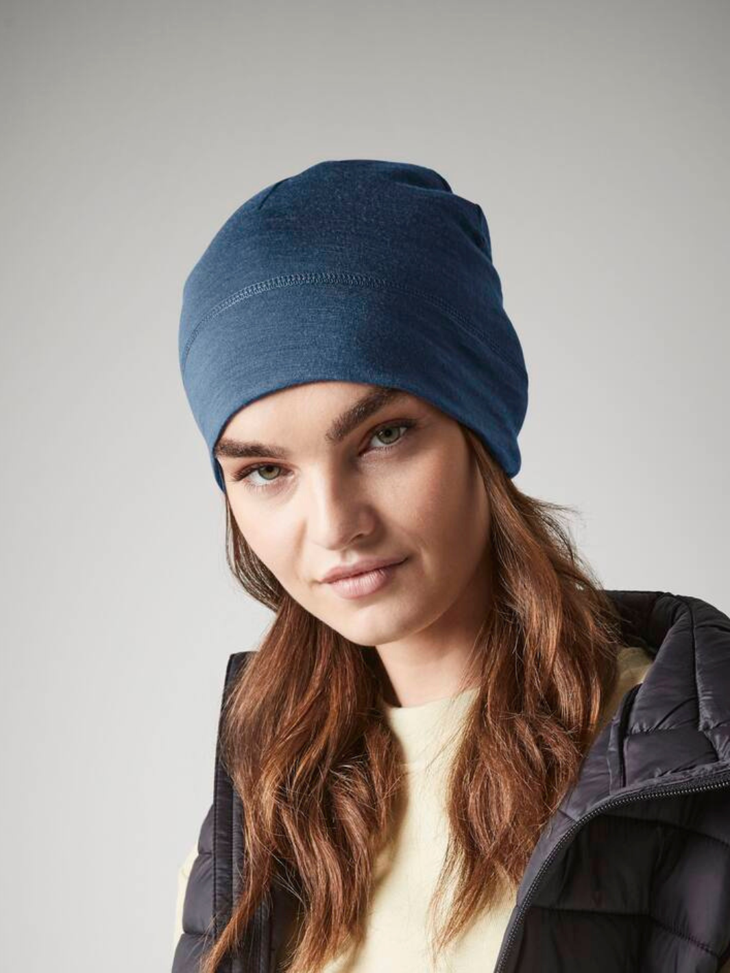 Merino čepice Wool | Modrá