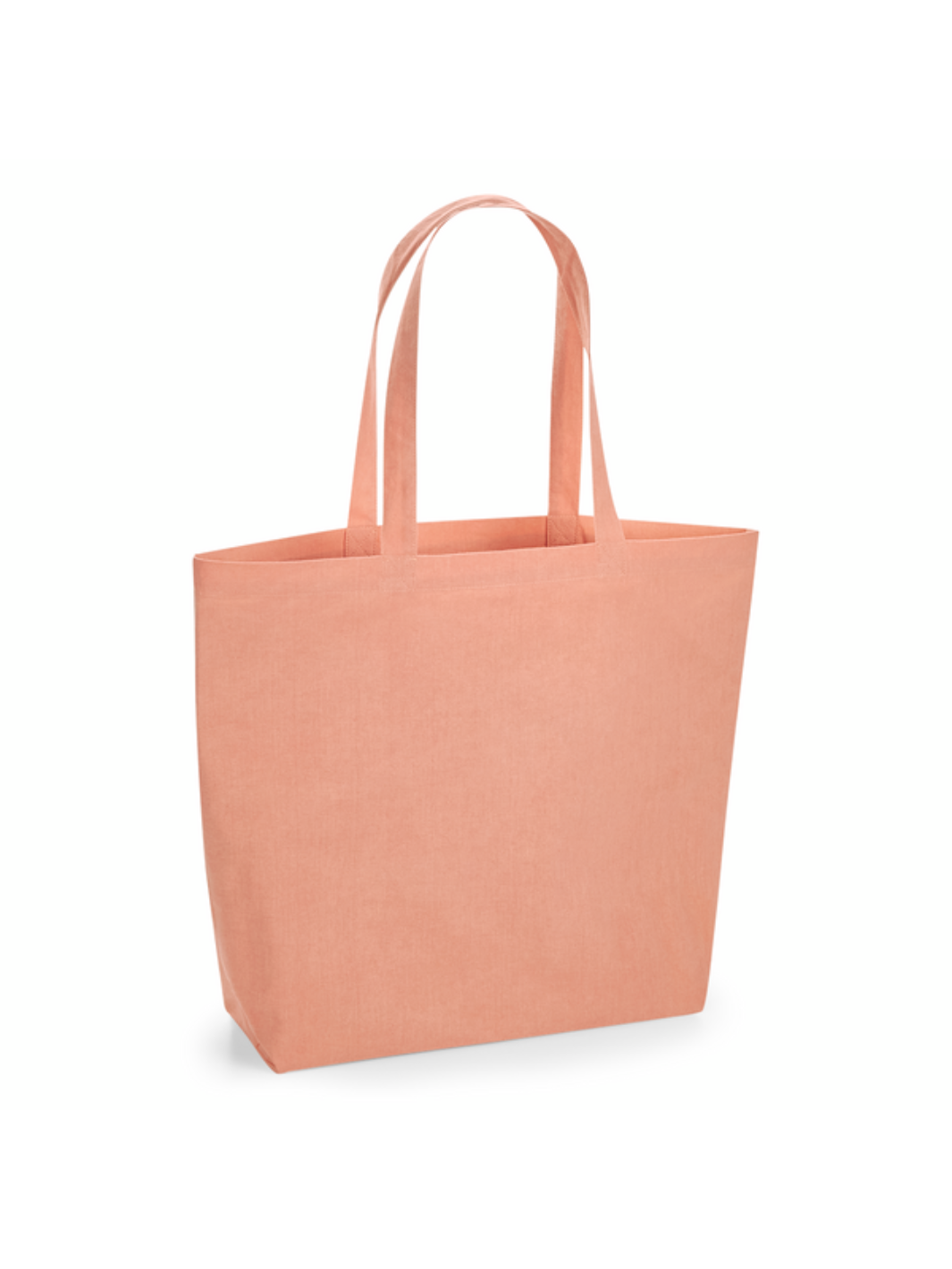 Odolná skládací nákupní taška ze 100% bio bavlny - růžová
