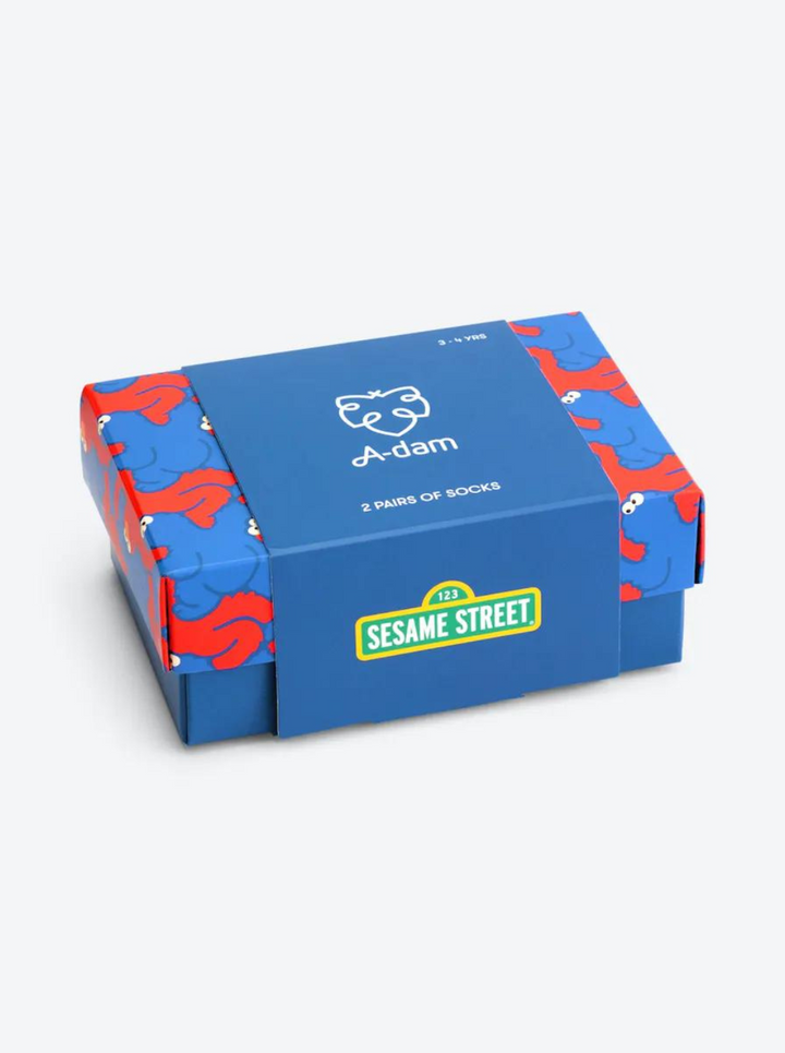 2ER-PACK – Socken aus Bio-Baumwolle A-dam Sesame