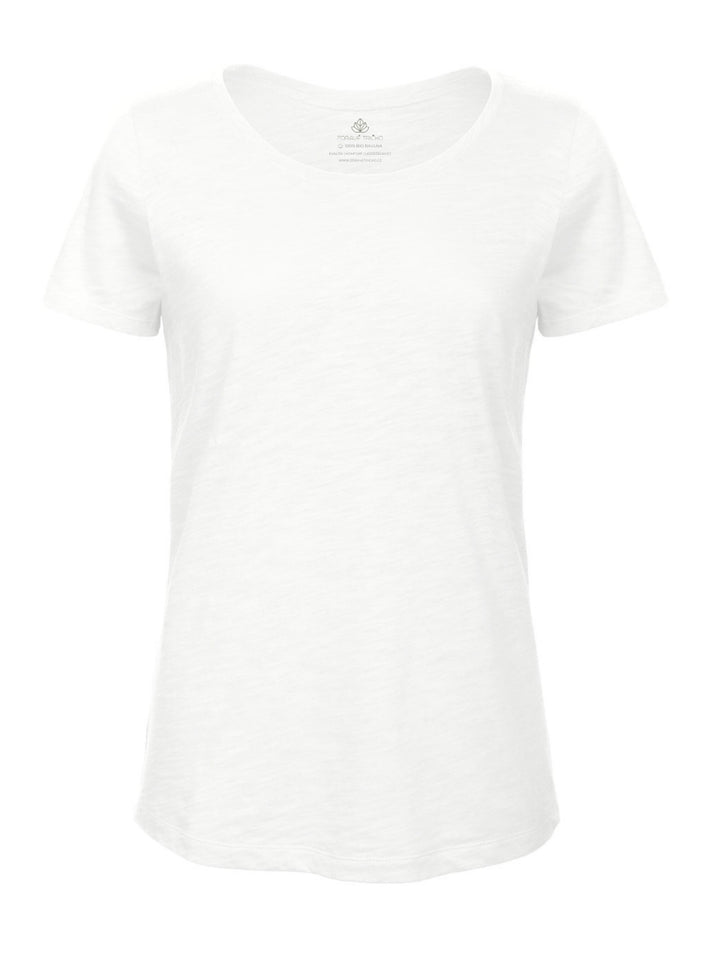 Mia dámské s-lub tričko z biobavlny s kulatým výstřihem bílé produkt