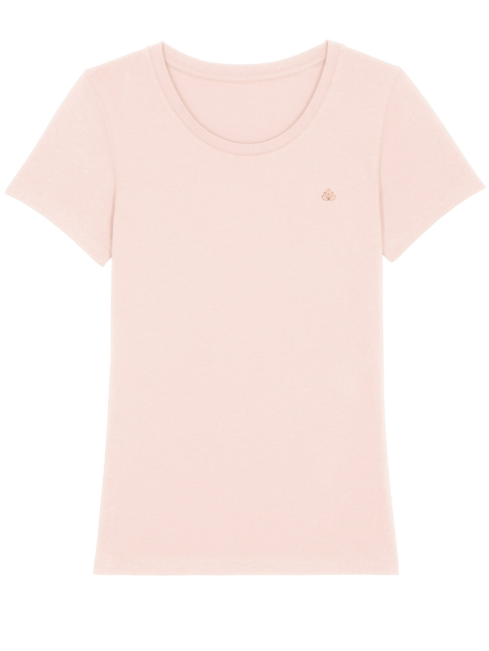 Queen dámské tričko z biobavlny s kulatým výstřihem světle růžové produkt