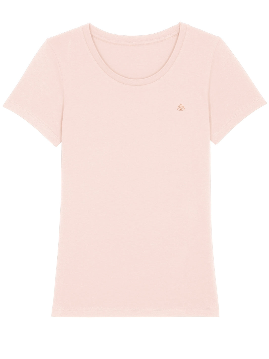 Queen dámské tričko z biobavlny s kulatým výstřihem světle růžové produkt