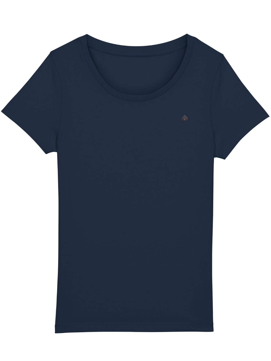 Soul 2.0 dámské tričko z bio bavlny s kulatým výstřihem námořní modré